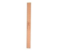 ifundom Dual Scale Tailor Measuring Ruler Wooden Lightweight Portable Tool for Sewing and Knitting Crafting with Fabric Protection for Classroom and Workshop Use