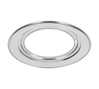 ifundom Dumpling Steamer Ring Stainless Steel 12.6Inch Round Metal Adapter Featuring Polished Finish for Steaming Dim Sum and Vegetables in Professional Kitchens