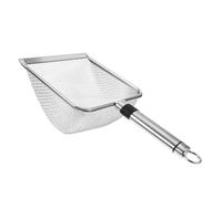 ifundom Durable Stainless Steel Cat Litter Scoop with Mesh for Easy Sifting Comfortable Grip Handle Large Wide Mouth Design for Efficient Cat Waste Cleaning Suitable for Household and Pet