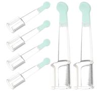 ifundom Ear Spoon Ear Wax Cleaner Replacement Tips 6Pcs PP Material Avoid Clogging Ears for Daily Use