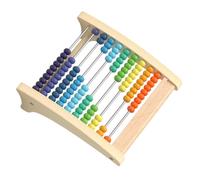 ifundom Educational Abacus for Practical Wooden and Arithmetic Calculating Rack Hand Eye Coordination Math Teaching Tool for Preschool Learning and Sensory Development