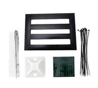 ifundom Effector Stand Guitar Pedal Board Ties Loop Fasteners Replacement for Old Broken Easy Mount and Detach