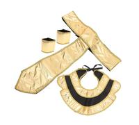 ifundom Egyptian King Costume Accessory Set for Men Vintage Pharaoh Hat Collar Belt Royal Cosplay Party Supplies Historical Accuracy and Comfortable Fit