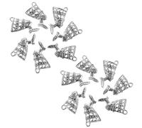 ifundom Egyptian Queen Pendant Charms 20pcs Unique Ancient Egypt Style Decorations Silver Zinc Alloy for Jewelry Making and Keychains and Anklets DIY Accessories
