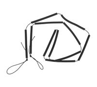 ifundom Elastic High Jump Bungee Cord with Soft Foam Bar Portable Training Rope for Outdoor Athletic Practice Impact-resistant Fitness Jump Rope for Skill Development and Injury Protection