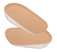 ifundom Elastic Soft Gel Heel Lift Insoles Invisible Height Increase Inserts for Men and Women Elastic Silicone Shoe Pads for Comfortable Boost in Casual Sports and Formal Footwear