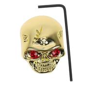 ifundom Electric Guitar Knob Cap Skull Design Metal Volume Control Knob Guitar Accessory Parts