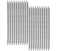 ifundom Electric Guitar Material Fret Wire 38pcs for Fingerboard Replacement with Precise Dimensions for Acoustic and Classical Guitar Repair and Maintenance