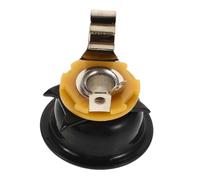 ifundom Electric Guitar Output Jack, Metal round Socket, Secure Connection, Sturdy Replacement Part for Guitar and Bass, British Standard Accessory