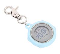 ifundom Electronic Digital Stopwatch Nurse Fob Watch Blue Clip Hook Luminous Pocket Hanging Watch for Students and Healthcare Professionals