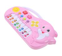 ifundom Electronic Early Education Dolphin Keyboard for Multi-mode Cartoon Electronic Organ with Songs and Animal Sounds Material Portable Musical Instrument for Indoor Outdoor Play