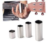 ifundom Essential Blues Guitar Accessory: Chrome Steel Slides 7cm Length for Sustain Intonation