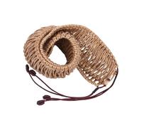 ifundom Ethereal Drum Rope Handmade Brown Cotton Jute String for Arts Craft Decoration and Wrapping Use