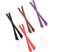 ifundom Eyeglasses Grips Practical for Comfortable 5 Pairs Silicone Anti- Glasses Leg Covers Eyewear Accessories and Daily Wear Working Use