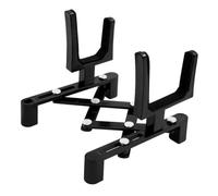 ifundom Fiddle Floor Holder Violin Folding Stand Compact Storage Rack for Violins and Music Instruments