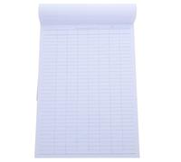 ifundom Financial Tracking Account Book with Inventory Management for School and Office Use, Blue Paper Journal Notebook with Sl nd Stylish Design, Expense and Ledger Tracker