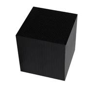 ifundom Fish Tank Filter Cube with Activated Carbon for Physical Adsorption and Eliminating Foul Substances, Black Aquarium Cube Filter Tool for Freshwater and Marine Tanks
