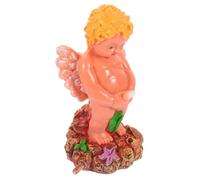 ifundom Fish Tanks Air Bubbler Decor Angel Shape Aquarium Oxygen Pump 5.5-inch Decorative Statue for Fish Tank Decoration Suitable for Freshwater Aquariums