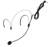 ifundom Flexible Headset Microphone Lightweight Wired Boom Mic for Presentations and Stage Use Comfortable Abs Material Microphone Headset for Lecturers and Tv Presenters