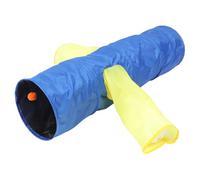 ifundom Foldable Cat Tunnel for Indoor Cats Interactive Funny Kitten Tube for Play and Exercise Portable Pet Channel for Boredom Relief and Travel Storage