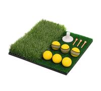 ifundom Foldable Golfing Practice Mat with Green Pp Nylon Grass and Eva for Indoor and Outdoor Use, Portable Mini Golf Chipping Pad for Golfing Beginners and Lovers