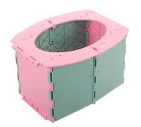 ifundom Folding Portable Potty for Travel Toilet Seat Safe Potty Made of Sturdy Pp Material Easy to Store Suitable for Indoor and Outdoor Use