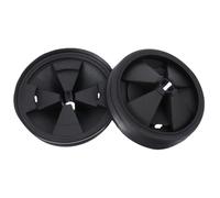 ifundom Food Waste Disposer Accessories Soft Silicone Three-Point Clip 2Pcs Splash-Proof Drain Plug for Garbage Disposal Cover in Kitchen