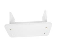 ifundom Foot Supporting Stool Foot Stool 16.5x11.8x7.9in Wood Natural Texture Upright Sitting Posture Ergonomic Design Office Use