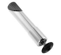 ifundom Fork Steerer Tube Extension Bike Handlebar Riser Adaptor Alloy and Plastic Silver Stable Connection for Comfort Riding