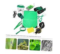 ifundom Full Equipped Explore Kit Outdoor Adventure Set with Insect Observation Cup and Magnifier for Boys and Nature Exploration for Camping and Field Activities