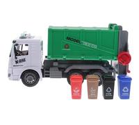 ifundom Funny Garbage Truck for Boys - Inertia-powered Sanitation Vehicle Model, Sturdy Garbage Classification Educational for Birthday and Outdoor Play