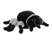 ifundom Giant Plush Stuffed Spider Realistic Black Spider Doll for Home Decoration Soft Plush Animal for Living Room Bedroom and Festivals Adorable Photo Prop and Fun