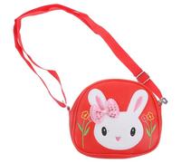 ifundom Girls Messenger Bag Little Girl Shoulder Bag Coin Purse Handbag for Girls Toddler Girl Purse Little Girl Clutch Bunny Crossbody Bag Bunny Bag pu Leather Girl Child Cute Bag Cartoon