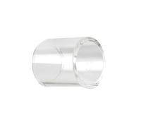 ifundom Glass Guitar Slide 28mm White Finger Slide for Acoustic and Electric Guitars, Smooth Play Easy to Carry Design, for Blues Jazz and Country Stringed Instruments