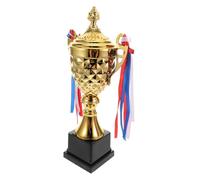 ifundom Gold Trophy Cup Lightweight Metal Award with Intricate Craftsmanship for Sports Competitions Tournaments and Parties Champion Prize for Winners and Achievements Celebration