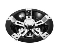 ifundom Golf Cart Wheel Hub Caps Replacement 10 Inch round Plastic Alloy Wheel Center Covers Decorative Dirt Guard Upgrade Accessory