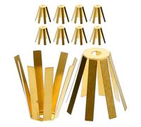 ifundom Golf Shaft Adapter Shims Improving Accuracy Brass 10pcs Octopus Shape and Resistant to Damage for Golf Club and Shaft and Athletes