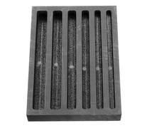 ifundom Graphite Casting Mold for Metal Melting and Refining with Innovative Slot Design, Small Capacity Ingot Mold for Gold Silver Copper Brass, for Experimental and Workshop Use