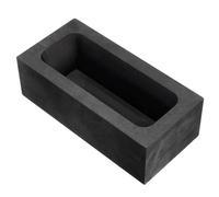 ifundom Graphite Ingot Mold Non-Ferrous Metal Mold Black Molded High Purity Graphite with Impact Resistance and Good Thermal Conductivity for Test Analysis