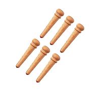 ifundom Guitar Acoustic Strings Set 6pcs Maple Bridge String Pegs Guitar Fully Open Tuning Pegs