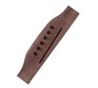 ifundom Guitar Bridge under The Code Replacement for Acoustic Folk Guitar Accessories Sturdy Wooden Bridge Pins Pegs for Instrument Repair Supplies