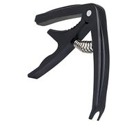 ifundom Guitar Capo for Acoustic and Electric Guitar, Black Abs Material Clamp, Universal Ukulele Capo with Design, Suitable for String Instruments and Travel