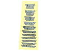 ifundom Guitar Fretboard Inlay Stickers Trapezoid to Apply and Remove Decals for Electric and Acoustic Guitars for Beginners and Learning Music Tabs