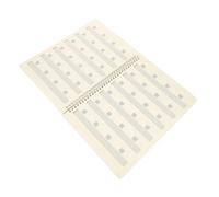 ifundom Guitar Sheet Music Notebook A4 with Six-line Staff and Chord Boxes, Plastic Cover Music Score Book for Guitarists, Beginners’ Diy Guitar Chord and Songbook Practice