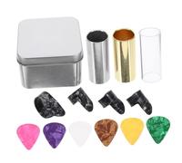ifundom Guitar Slide Tone Bar Guitar Slide Bar Kit Accessories Finger Protector
