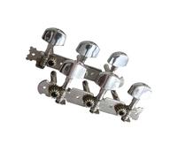 ifundom Guitar Tuning Pegs Electric Guitar Machine Heads Replacement for Old Worn Tuners Strong Metal Body Square Head Tuning Keys