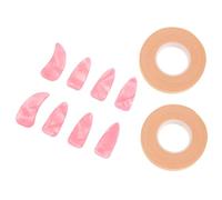 ifundom Guzheng Practice Nail Covers Guzheng Nail Tapes Supplies Practice for Beginners Learning Tapes Protection Covers for Musical Instrument