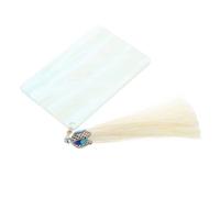 ifundom Guzhengs Nail Plate Storage Plate for Pipa Natural Acrylic Stringed Instrument Accessories Nail Board Holder for Music Instrument Practice