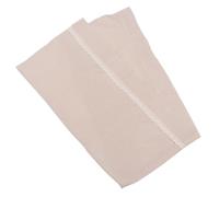 ifundom Half Curtain Type C Curtain for Kitchen Cabinet Beige Cotton and Linen with 40% Shading Rate and Light Filtering, Elegant Small Valance Suitable for Living Room Or Bedroom