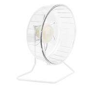 ifundom Hamster Quiet Exercise Wheel Super Silent Running for Pets with Stand for Hamsters Gerbils and Mice Promotes Healthy Activity and Mental Wellbeing